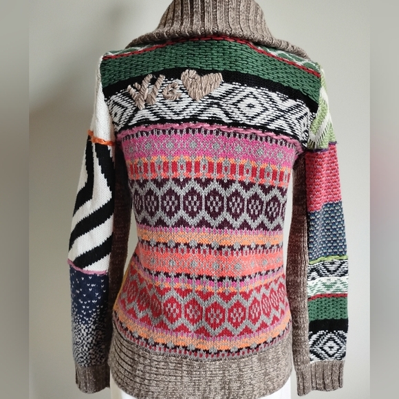Desigual Moto Jacket Sweater - Picture 9 of 14